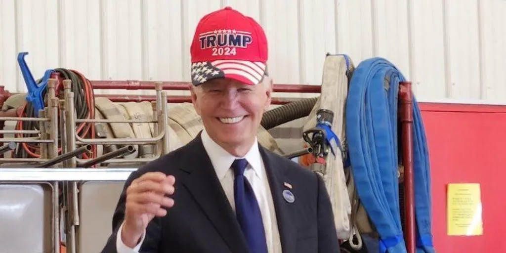 Joe Biden y la gorra de Donald Trump, la historia detrás del momento viral del presidente de EE.UU.: «No recuerdo mi nombre»