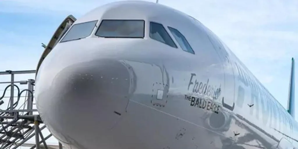 Evacuado un avión de Frontier con 190 pasajeros por un incendio durante su aterrizaje en Las Vegas