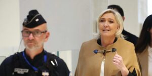 Le Pen es interrogada por el juez por el escándalo de los fondos europeos