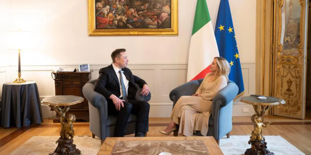 La amistad política y económica que une a Meloni y Elon Musk
