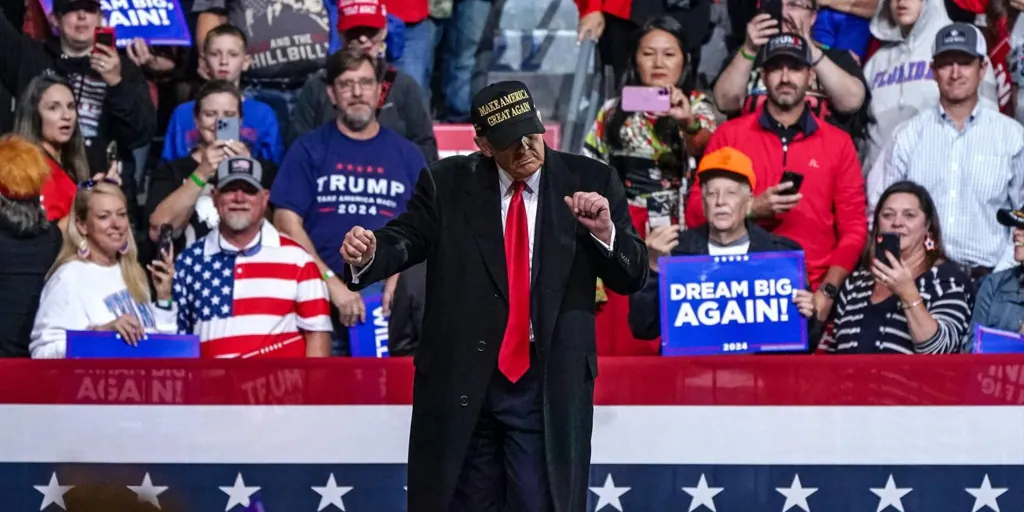 Trump, desatado en el final de campaña: no le «importaría mucho» si disparan a la prensa