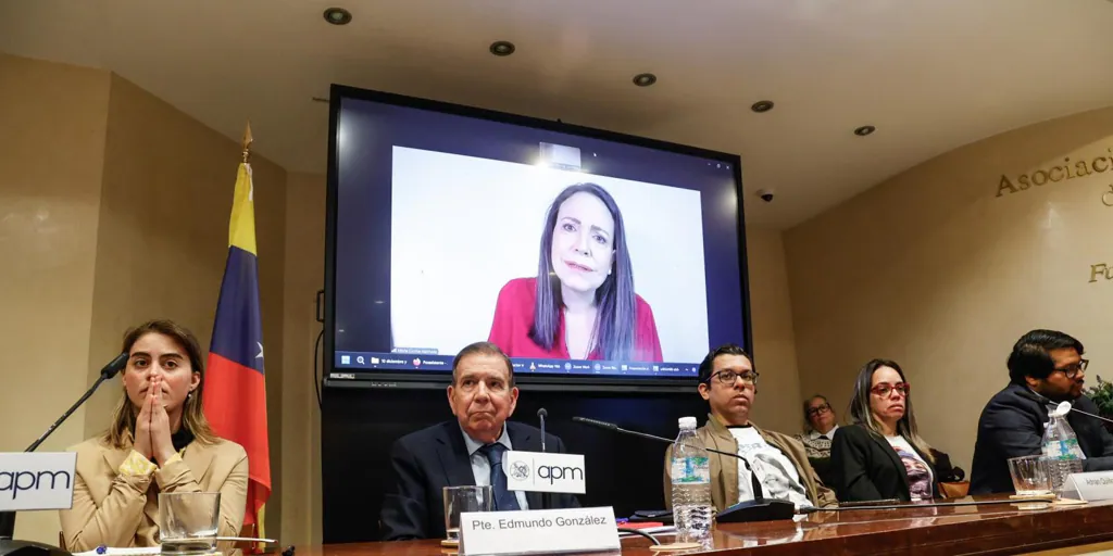 Edmundo González y María Corina Machado exhiben su fortaleza a un mes de la investidura en Venezuela