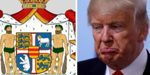 la Casa Real danesa da más peso al territorio en su escudo y Trump envía allí a su hijo