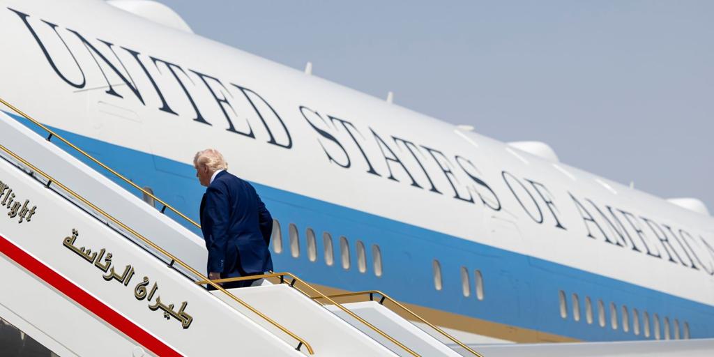 EE.UU. acepta el avión de lujo regalado por Qatar a Trump