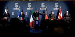 El G-5 de Europa, indignado con la ausencia de Putin en Estambul: «Nos toma el pelo»