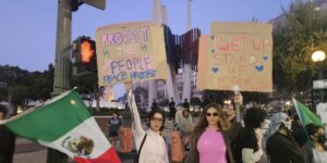 «Tenemos que protestar, pero con calma»