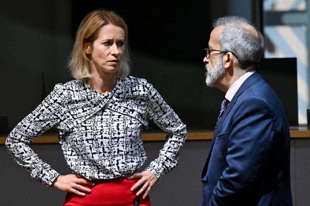 Kallas reconoce "un gran problema" en la división reinante en la UE sobre las sanciones contra Israel