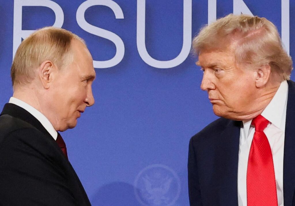 la exhibición de fuerza de Trump frente a Putin