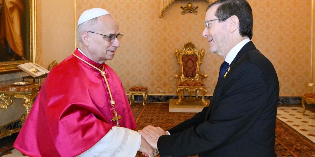 El Papa pide al presidente de Israel que «garantice un futuro al pueblo palestino»