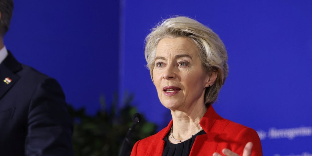 Von der Leyen propone de un «muro de drones» para reforzar la defensa europea