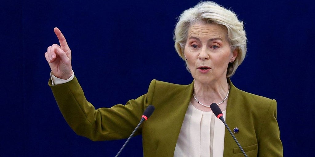 Von der Leyen propone prohibir todas las importaciones de gas ruso