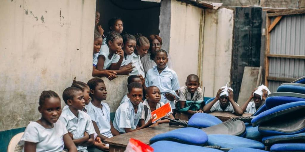 el mayor suburbio del Congo de prostitución infantil