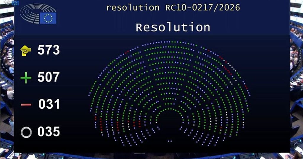 El Parlamento Europeo pide que se mantengan las sanciones a Delcy Rodríguez