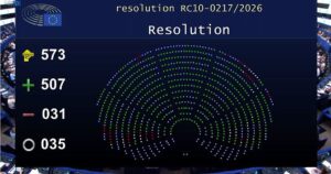 El Parlamento Europeo pide que se mantengan las sanciones a Delcy Rodríguez