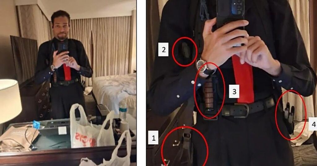 El hombre que intentó matar a Trump se fotografió cargado de armas antes del ataque