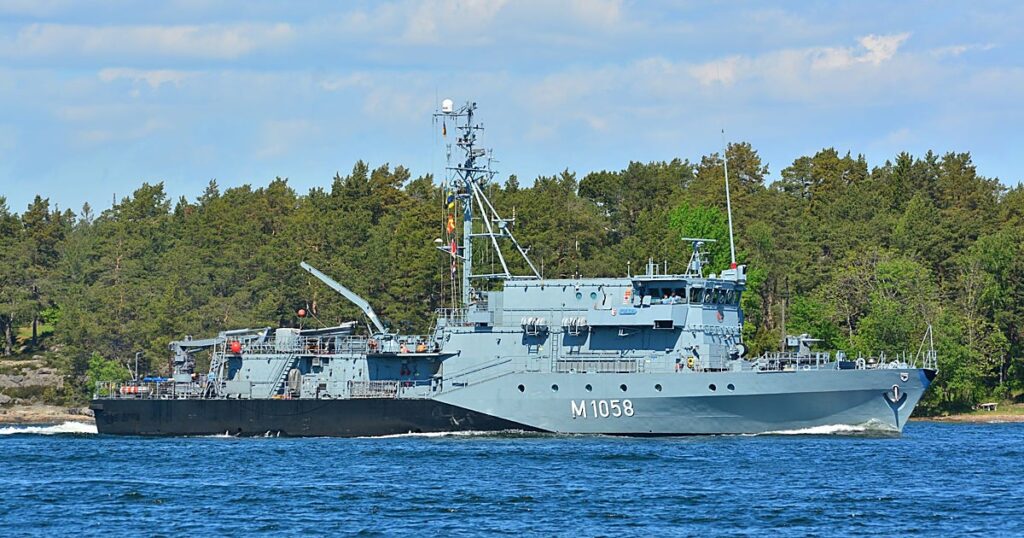 Alemania envía un cazaminas al Mediterráneo como gesto a Trump