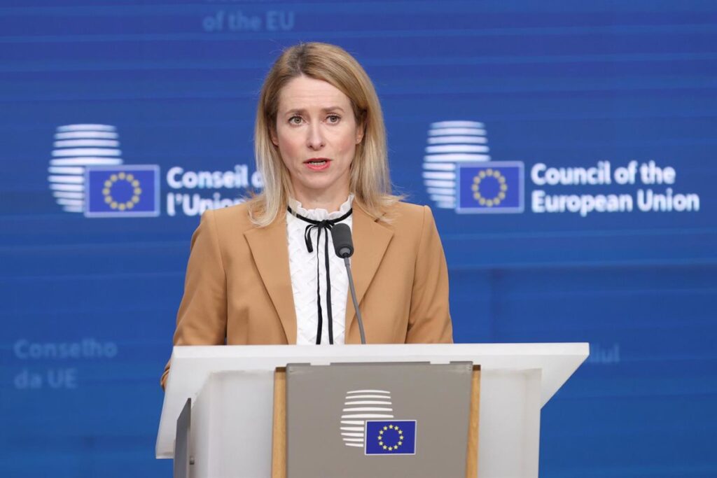Kallas admite "sorpresa" por la retirada de EEUU de tropas de Alemania y urge a reforzar el pilar europeo de la OTAN