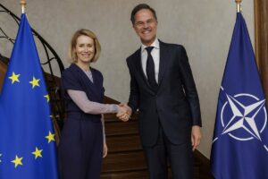 Kallas califica a la OTAN como "la piedra angular" de la defensa europea
