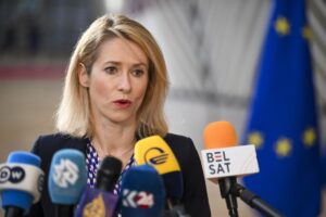 Kallas espera hoy un acuerdo político de los Veintisiete para sancionar a colonos israelíes en Cisjordania
