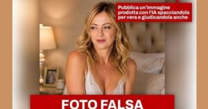 Meloni denuncia la publicación de fotos suyas en ropa interior generadas por inteligencia artificial