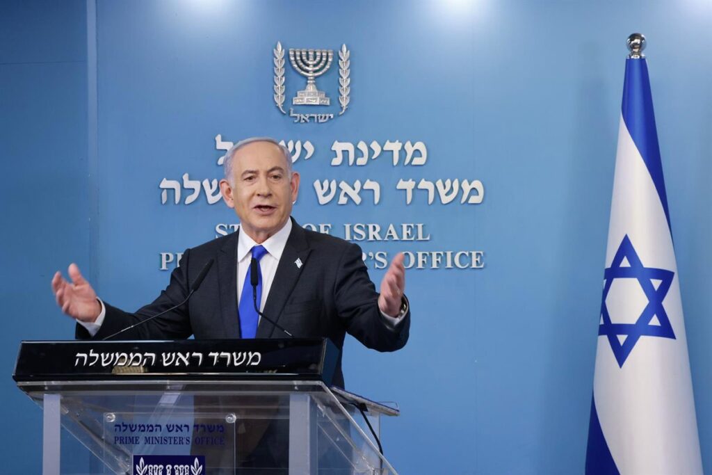 Netanyahu rechaza las sanciones a colonos y reivindica que Israel está "haciendo el trabajo sucio de Europa"