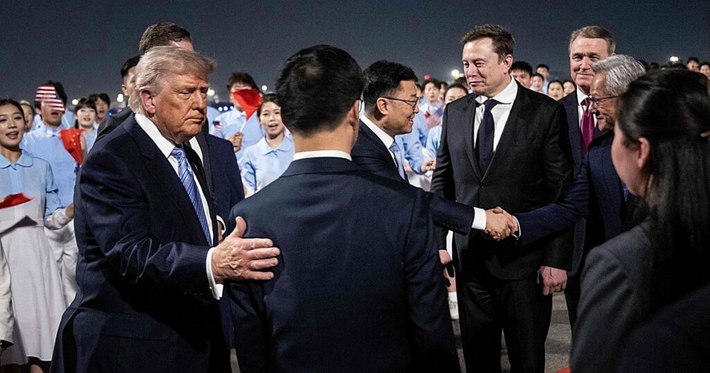 Una China «agradecida» y triunfalista recibe a Donald Trump