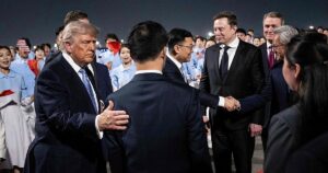Una China «agradecida» y triunfalista recibe a Donald Trump