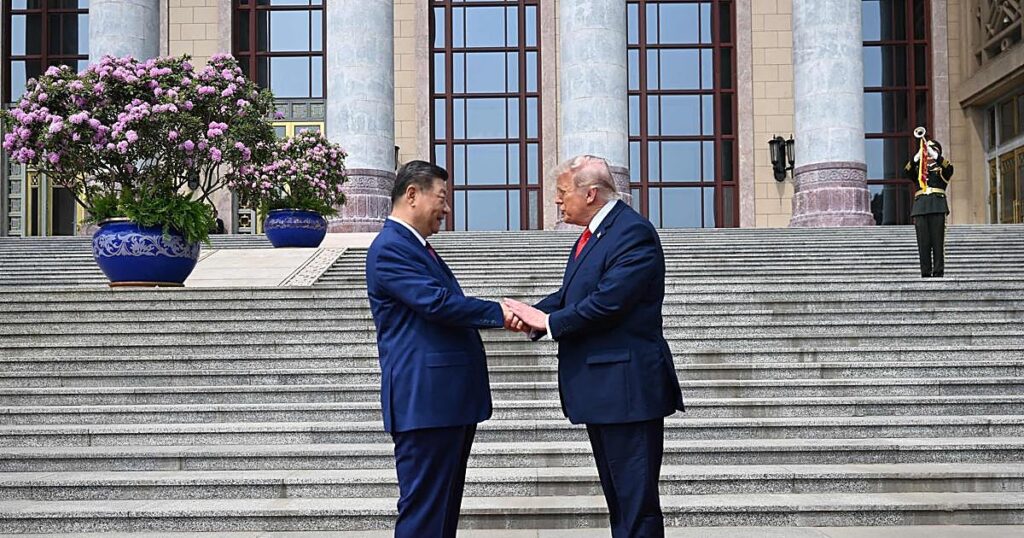 Xi y Trump ofrecen un despliegue de cercanía en su cumbre bilateral