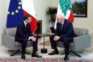 Aoun trata con Macron, Vance y Rubio la evolución del alto el fuego en Líbano
