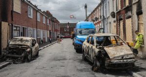 «Esto parece una zona de guerra, pero aquí vive gente normal»