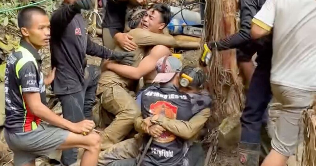 Los rescatadores redoblan la búsqueda de los dos últimos desaparecidos en la cueva de Laos