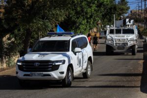 Muere un 'casco azul' serbio y dos españoles resultan heridos leves en un ataque en el sur de Líbano