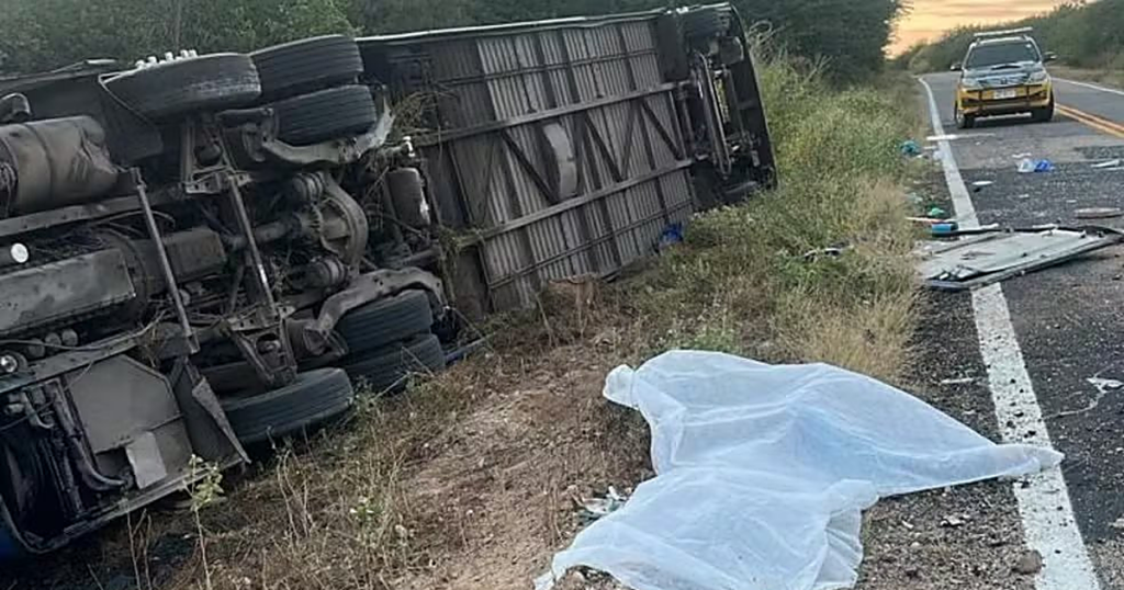 Mueren siete jóvenes de un equipo de baloncesto en un accidente de autobús en Brasil