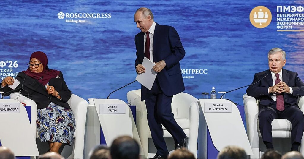 Putin niega que la economía rusa se haya hundido por la guerra de Ucrania