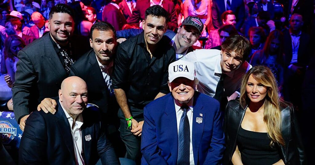 Trump celebra sus 80 años entre combates de UFC y un acuerdo con Irán en la Casa Blanca
