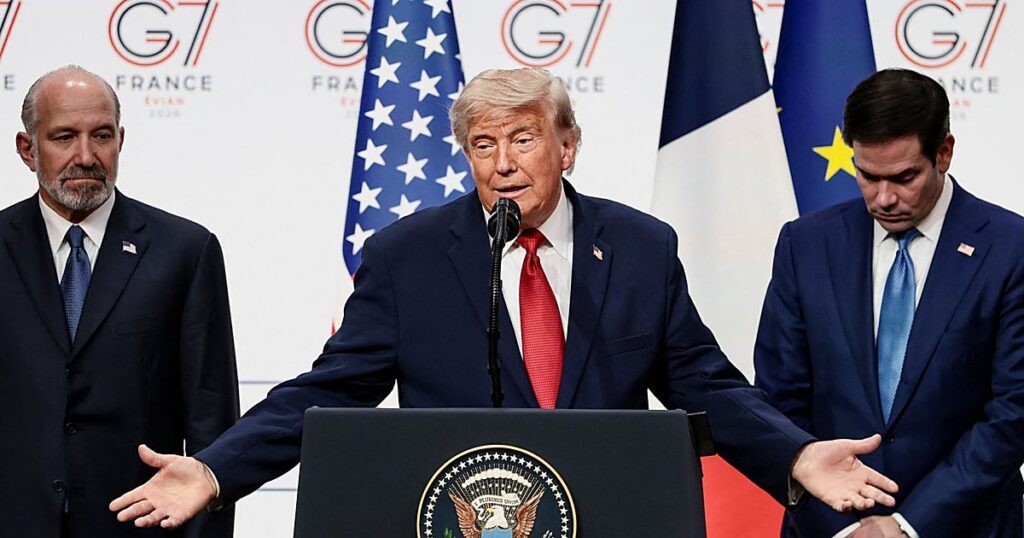 Trump defiende que su acuerdo con Irán sirve para evitar una «catástrofe económica»