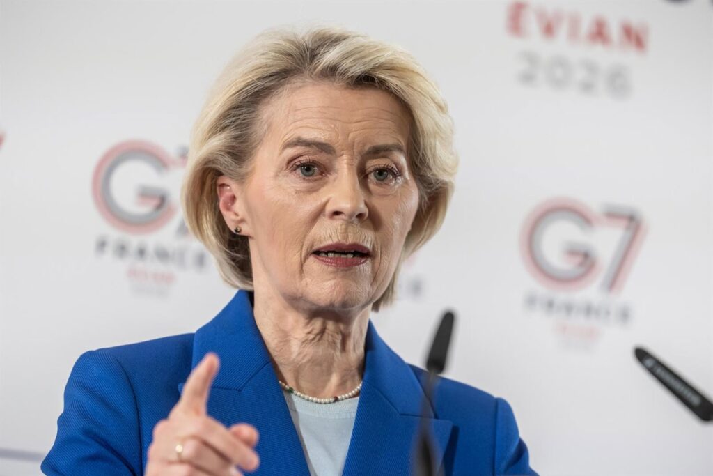 Von der Leyen condiciona levantar sanciones a Irán a "cambios reales sobre el terreno"