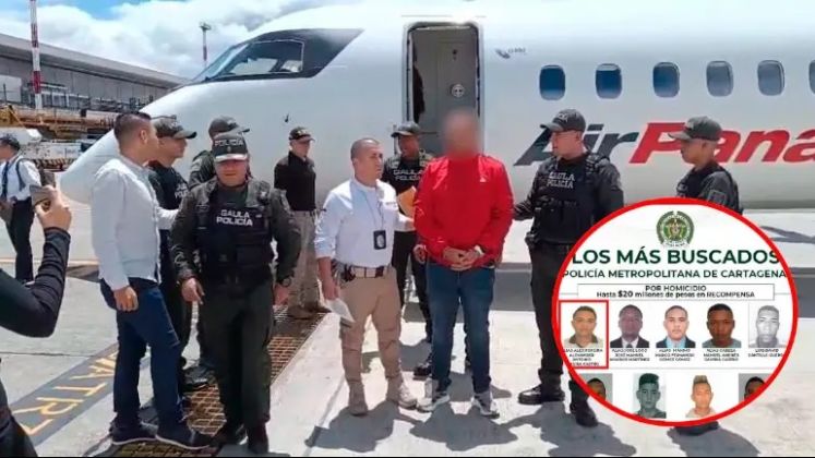tenía nueve órdenes de captura y circulares de Interpol