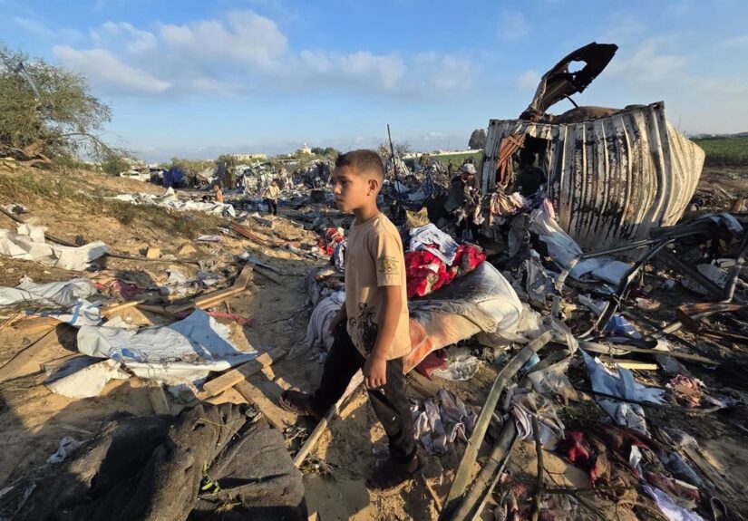 Al menos dos muertos y cuatro heridos, tres de ellos niños, por un ataque de Israel contra el sur de Gaza