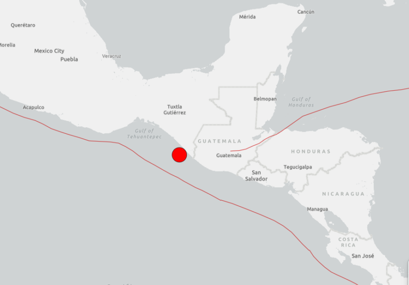 Alerta de tsunami en México y Guatemala tras un terremoto de magnitud 7,3 frente a su costa en el Pacífico