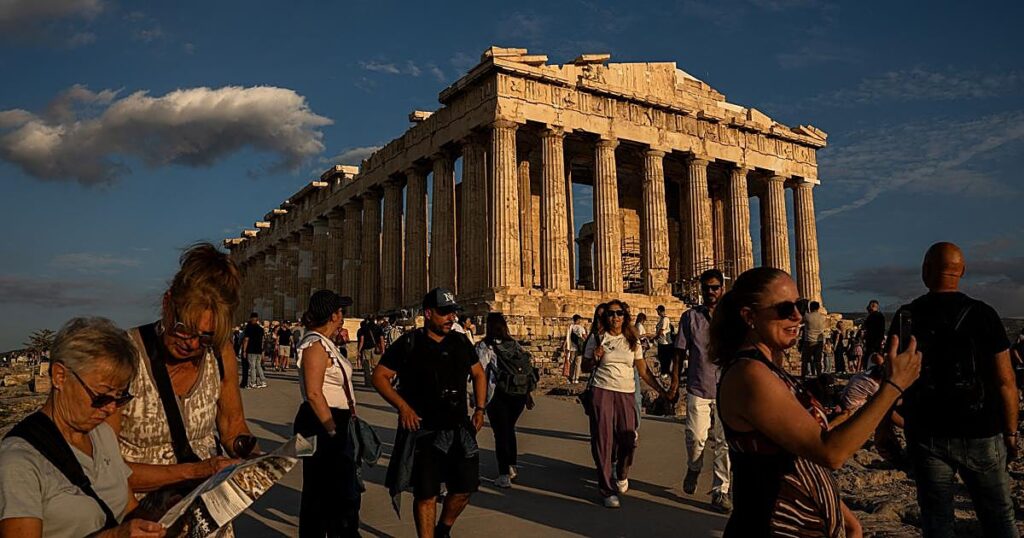 Apuñalados dos turistas a la entrada de la Acrópolis de Grecia