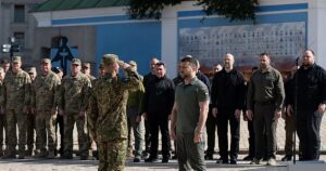 Aumentan las protestas en Ucrania contra el reclutamiento para ir a la guerra con Rusia