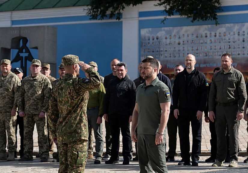 Aumentan las protestas en Ucrania contra el reclutamiento para ir a la guerra con Rusia