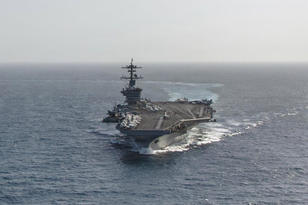 EEUU asegura que mantiene "en pleno efecto" el bloqueo naval desplegado en el golfo de Omán contra Irán