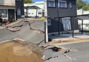 Edificios derrumbados y decenas de heridos tras el terremoto de magnitud 7,1 que ha sacudido Japón
