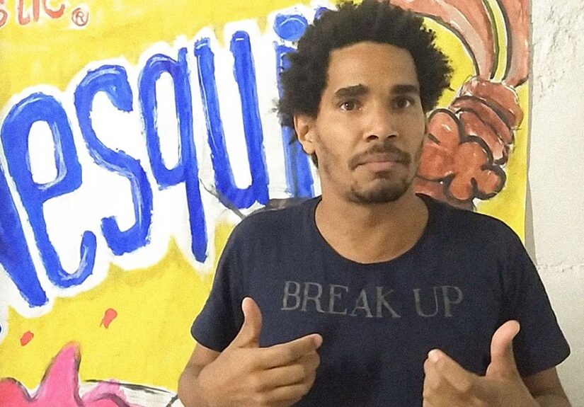 El artista y disidente cubano Luis Manuel Otero Alcántara, desaparecido tras su excarcelación