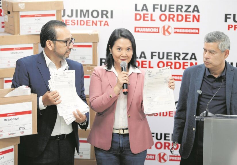 El máximo órgano electoral de Perú proclama a Keiko Fujimori presidenta electa