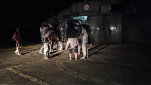 Fuerza aeroespacial rescató a seis personas en emergencia en Hato Corozal, Casanare