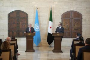 Guterres denuncia en Siria las "permanentes violaciones" territoriales de Israel