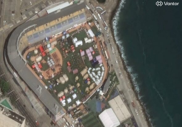Imágenes de satélite en Venezuela muestran la destrucción y los esfuerzos de reconstrucción tras los terremotos